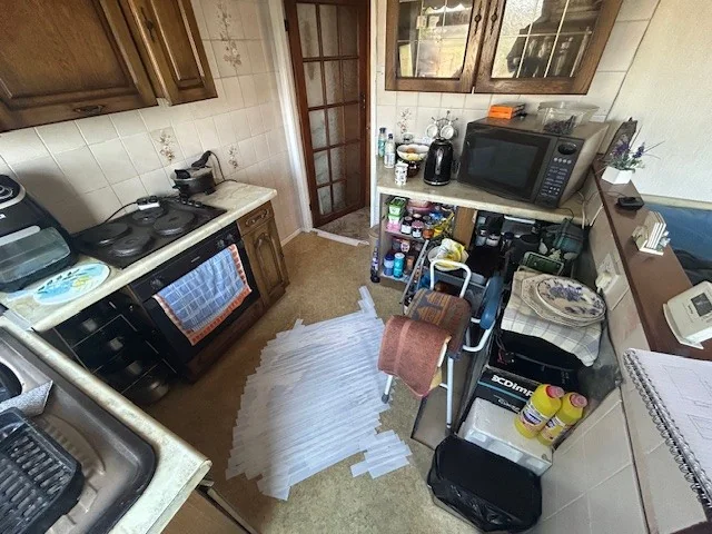Kitchen before refurbishment